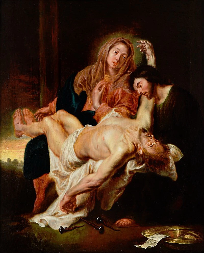 Pietà con l'evangelista Giovanni